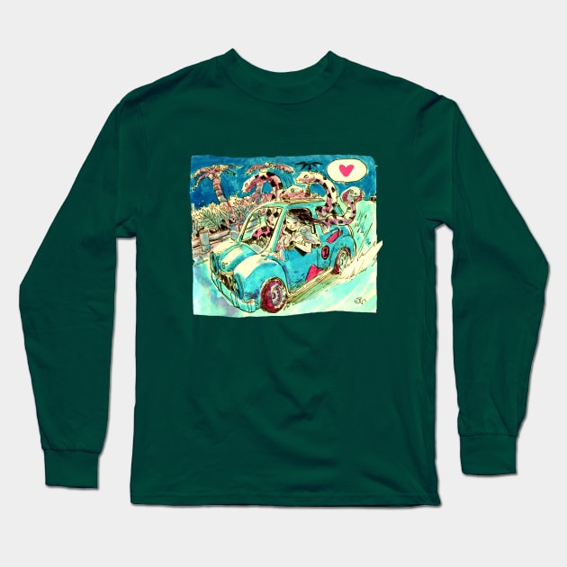 Ride Long Sleeve T-Shirt by francoviglino